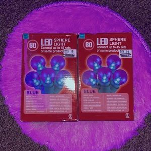 Blue LED Lights (2 boxes)